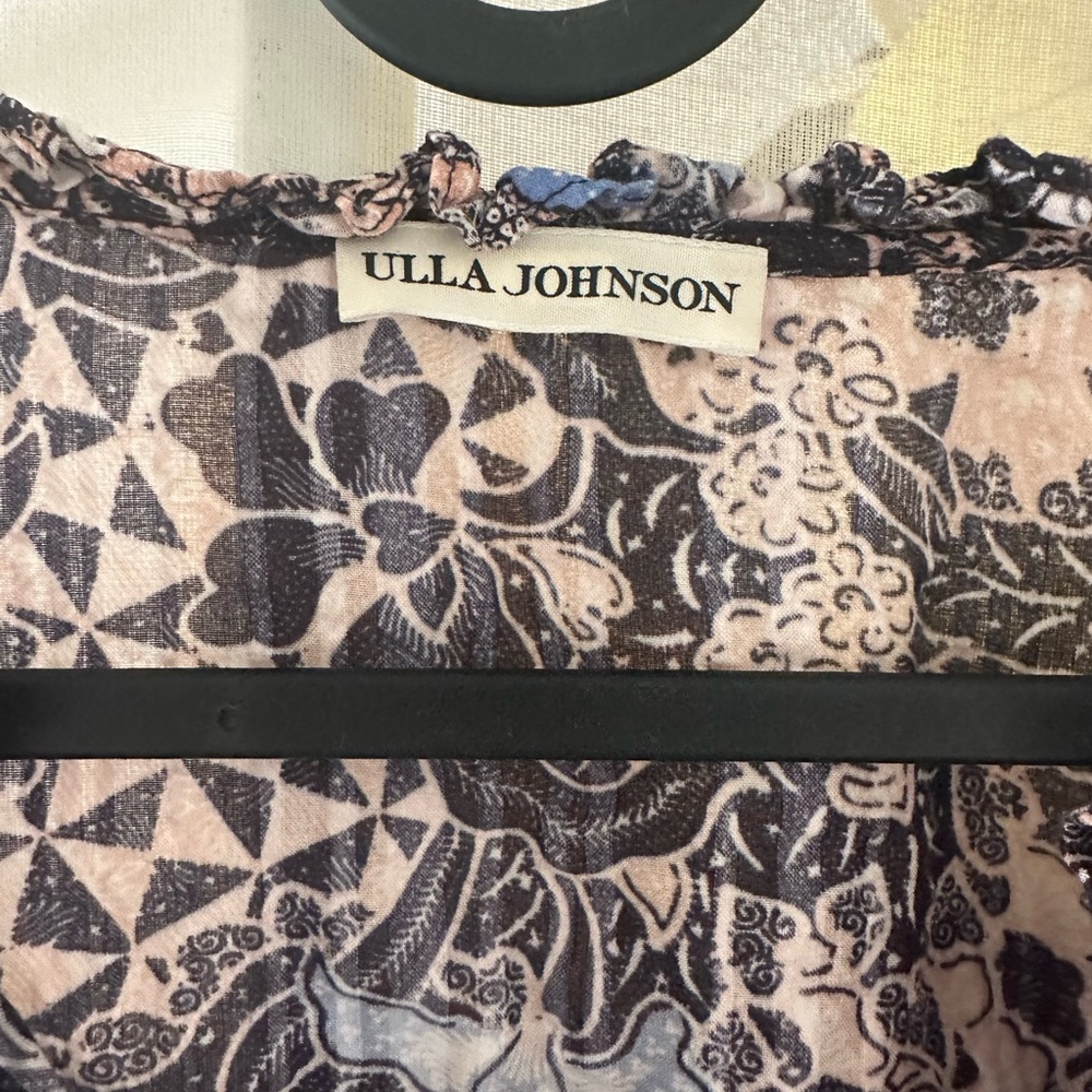 Ulla Johnson Classic Patterned Women's Top - Picture 4 of 6